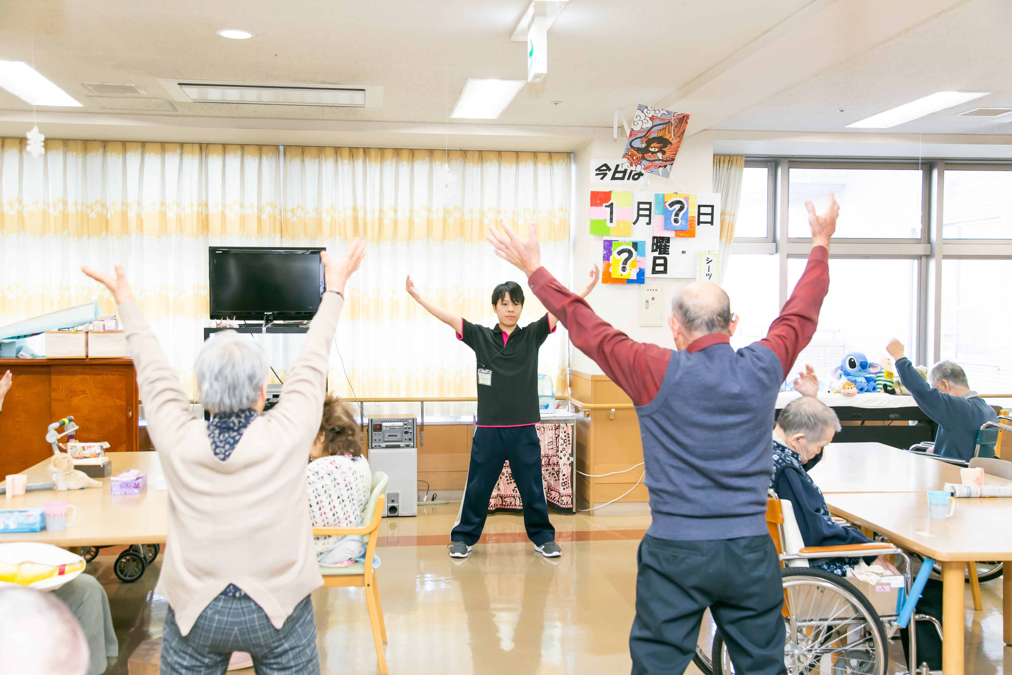 医療法人健仁会 介護老人保健施設ミレニアムマッシーランドの正職員 介護職 介護老人保健施設の求人情報イメージ5